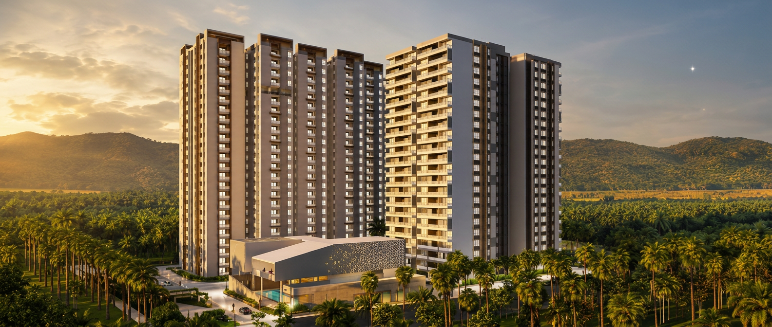 Northstar Golden Valley luxury towers in Madhurawada, Vizag